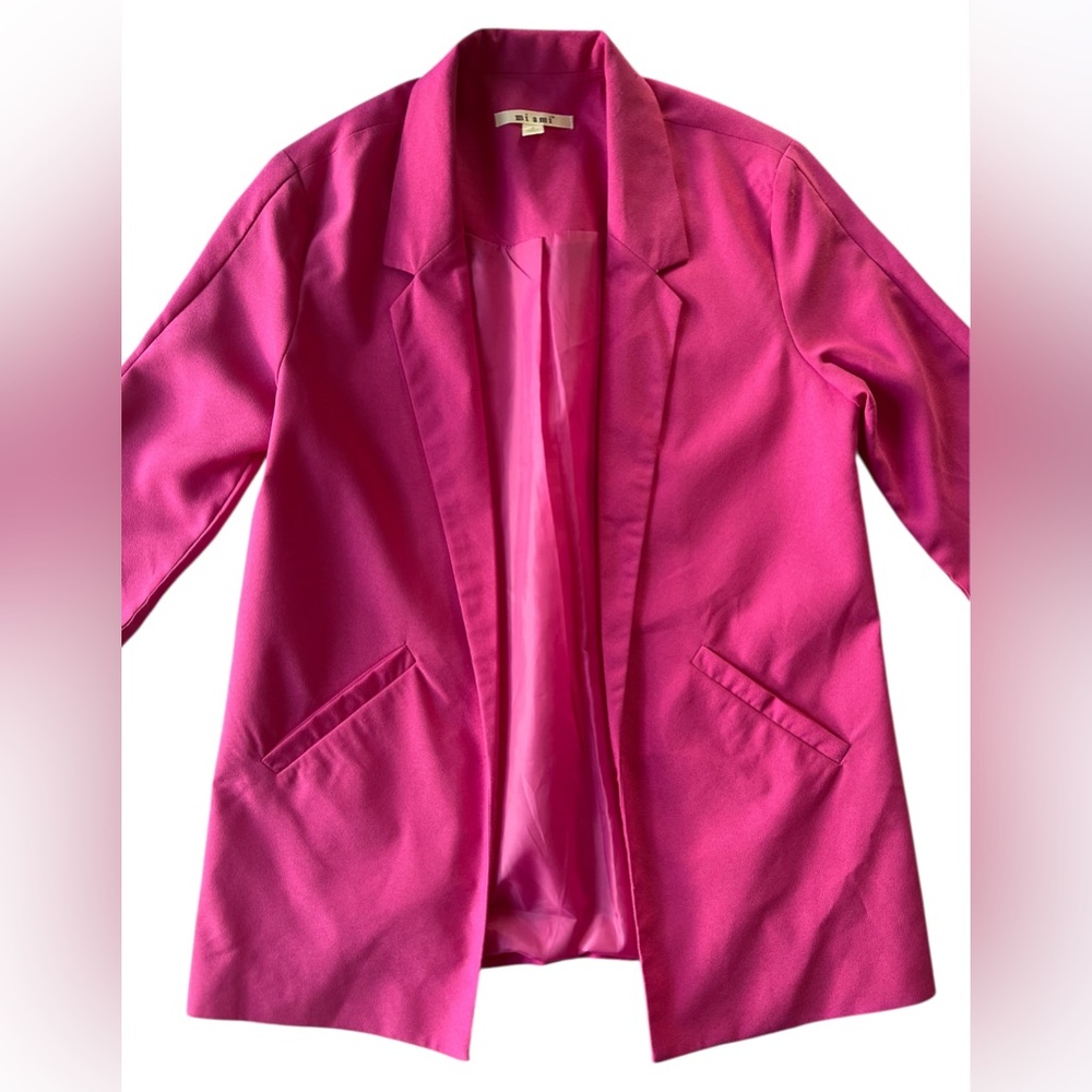 MIAMI hot pink blazer size Small